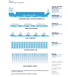 Natural Gas for Marine Vessels: A Comparison